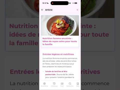 Application Nutrimam